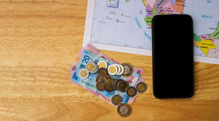 Green chilies, red onion and tomato on a yellow backgroundの写真素材