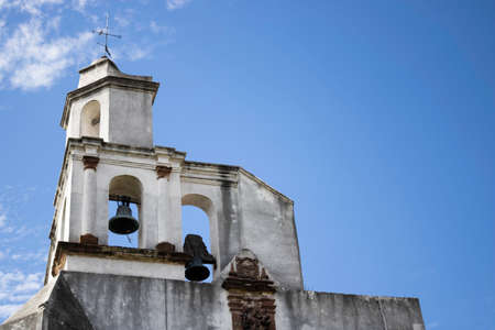 Architecture of colonial Mexico, with Spanish influence. Mexico 11 january 2020のeditorial素材
