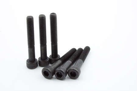 Cylindrical head Allen screw with black hexagonal socket, with incomplete thread, not up to the top,...