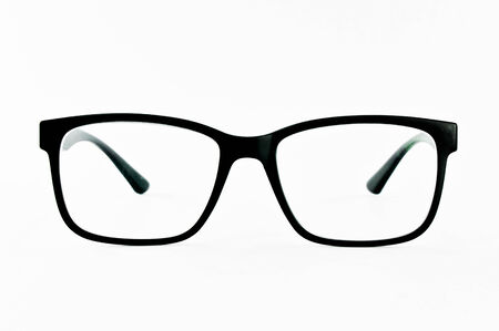black glasses の写真素材