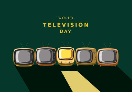 World Television Day Illustration Vector