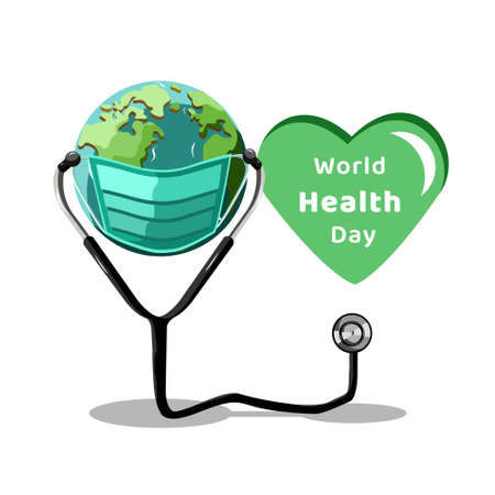 World Health Day Vector Illustrationのイラスト素材