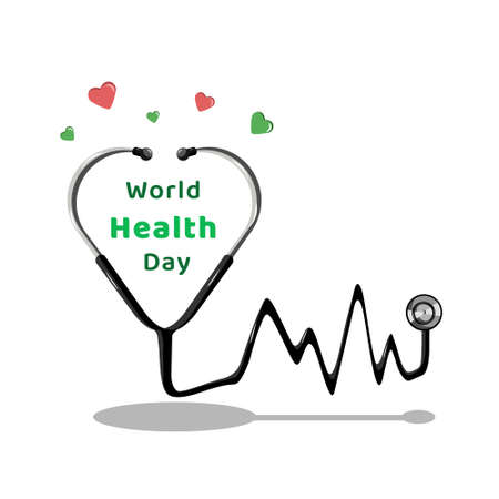 World Health Day Vector Illustrationのイラスト素材