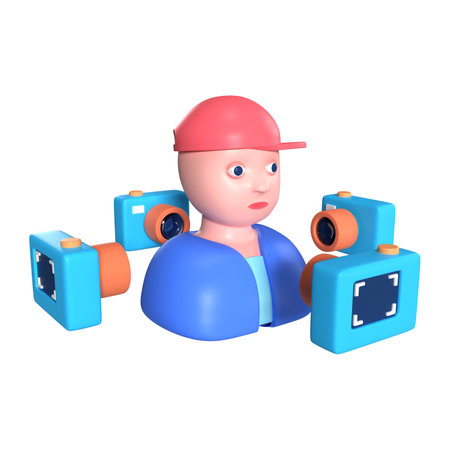 This is Photogrammetry 3D Render Illustration Icon, high resolution jpg file, isolated on a white...