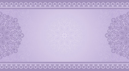 Simple background mandala, beautiful soft colorのイラスト素材