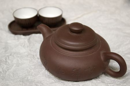 This is an ancient teapot,It's beautiful