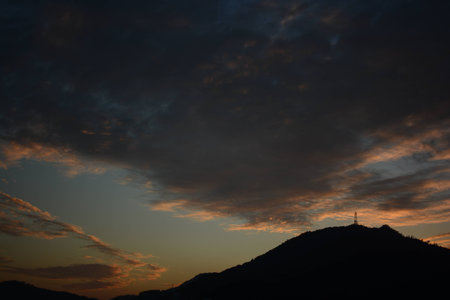 sunsetの写真素材