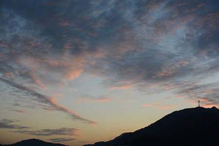 sunsetの写真素材