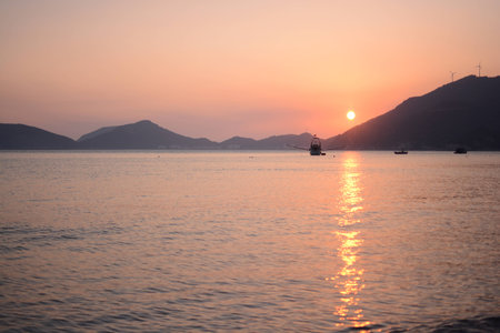 sunsetの写真素材