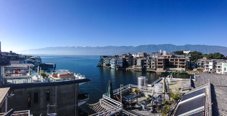 shuanglang sceneryの写真素材