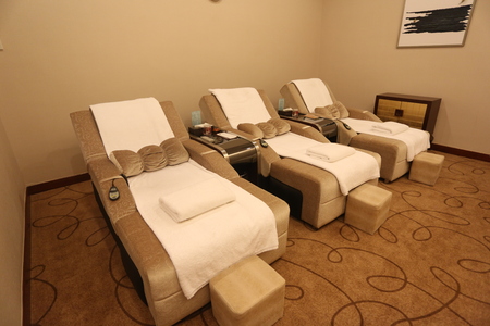 Hotel massage roomのeditorial素材