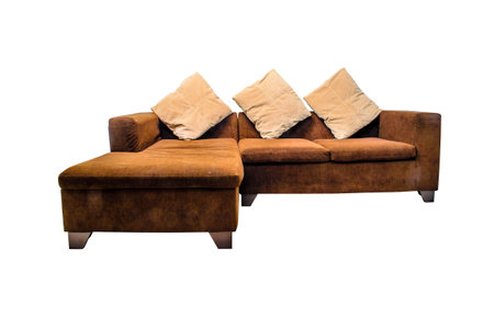 sofa furniture on white background
