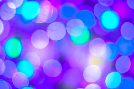 Abstract blur with bokhe of light led