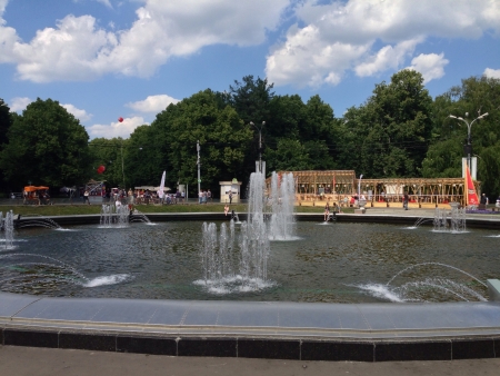 Moscow fountain の素材