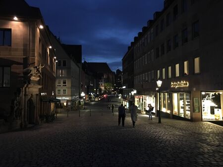 Night streetの素材