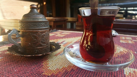 Tea cup in Ottoman styleの素材