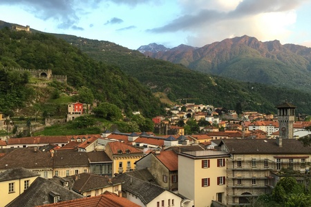 Bellinzona cityscapeの素材