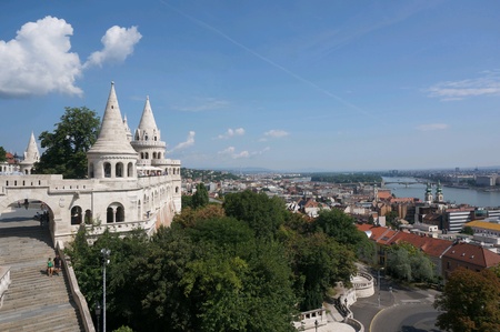 Cityscape of Budapest, Hungaryの素材