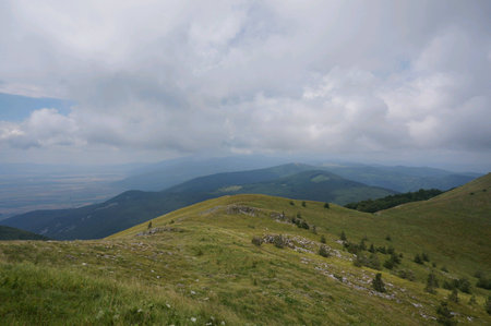Balkan mountains landscape in Bulgariaの素材