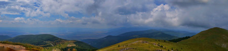 Balkan mountains landscape in Bulgariaの素材