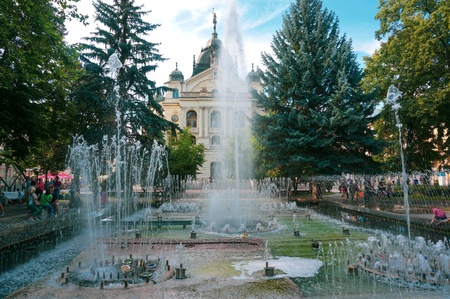 Kosice town viewの素材