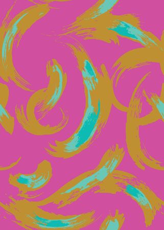 Painted hand made texture for print, paper wallpaper, home decor, fabric, textile, invitationのイラスト素材