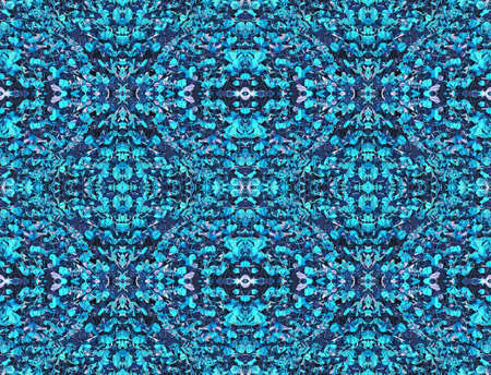 Fractal background of the blue and black colors