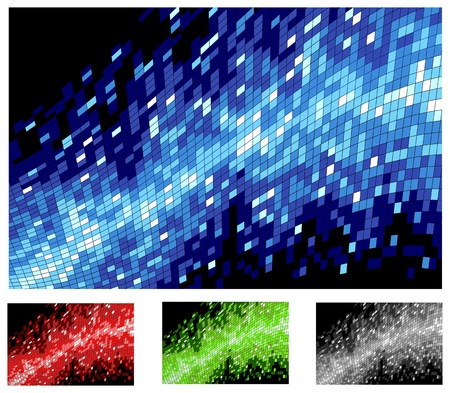 Abstract background from the small square spanglesのイラスト素材