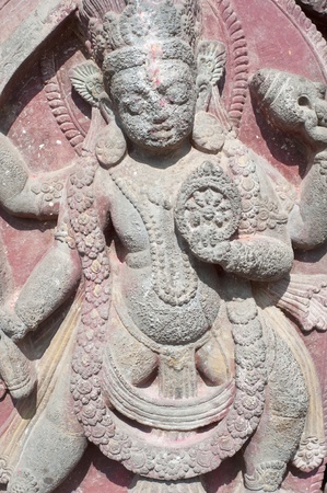 Nepal's temples, exquisite sculptureの写真素材
