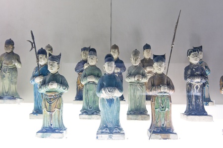 Chinese ancient characters statueのeditorial素材