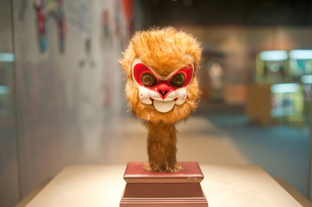 Human sculptures in the puppet theater, Made in Chinaのeditorial素材