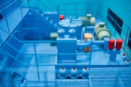 Local power processing production lineの写真素材