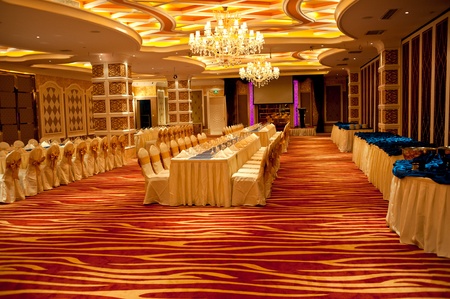 Banquet hall, restaurantのeditorial素材