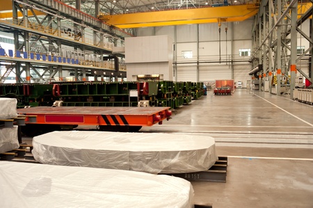 Automotive sheet metal processing plantのeditorial素材