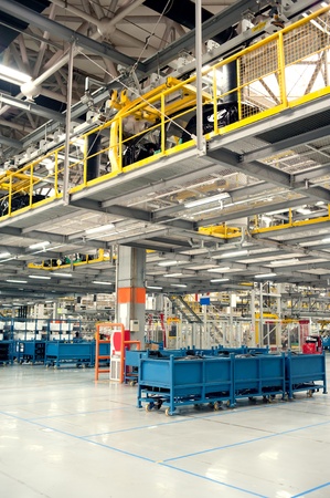 Automobile manufacture factoryのeditorial素材
