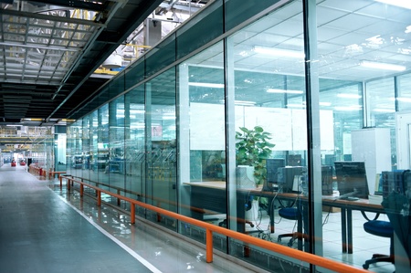 Automobile manufacture factoryのeditorial素材
