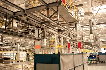 Automobile manufacture factoryのeditorial素材