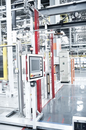Automobile manufacture factoryのeditorial素材