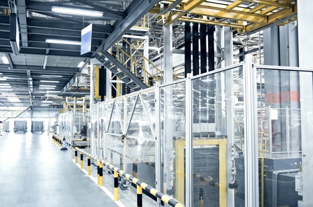 Automobile manufacture factoryのeditorial素材