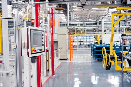 Automobile manufacturing factoryのeditorial素材