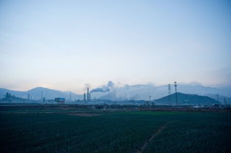 China Petroleum and Chemical Plantの写真素材
