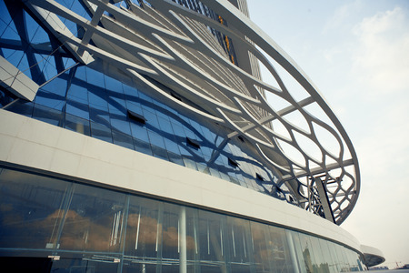 Large shopping center hallのeditorial素材