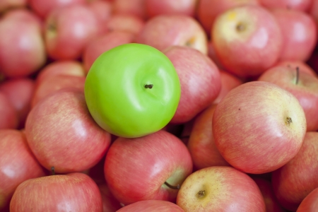 Fresh fruits, applesの写真素材