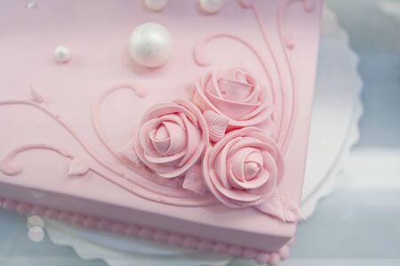 Birthday cakes, pastries designの写真素材