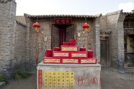 Gansu west film studio in yinchuanのeditorial素材