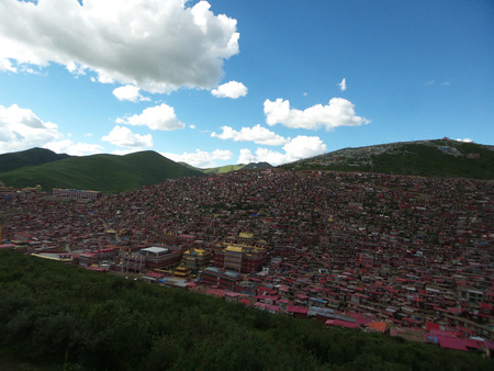 Scenery of Seda, Sichuanの写真素材