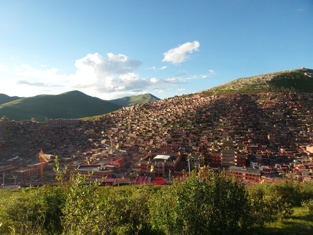 Scenery of Seda, Sichuanの写真素材