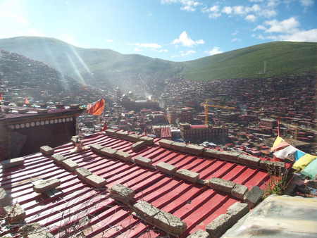 Scenery of Seda, Sichuanの写真素材