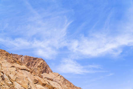 Kind of mountain against the skyの写真素材