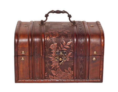 in this photograph shows the box for jewelryの写真素材